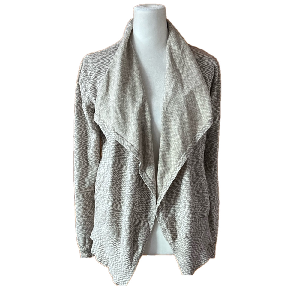 Bebe Tan and Gray Cardigan  Womens Size Small